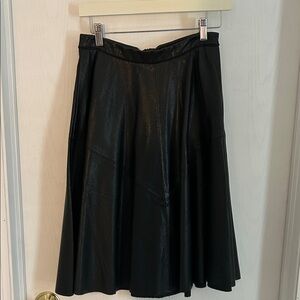 Blank NYC Elegant Black A-Line Skirt